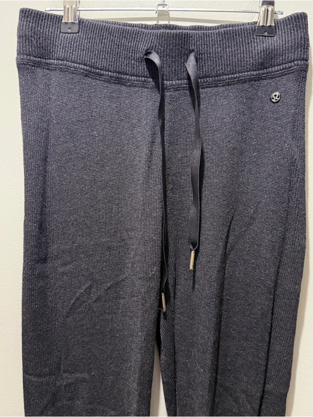 Lululemon Ribbed Merino Wool Blend Stir-up Tights - Black/grey - Picture 4 of 7
